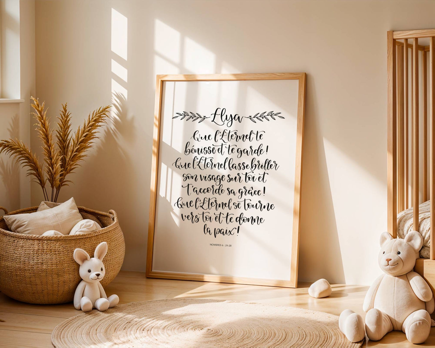 Affiche Personnalisée Bénédiction A4