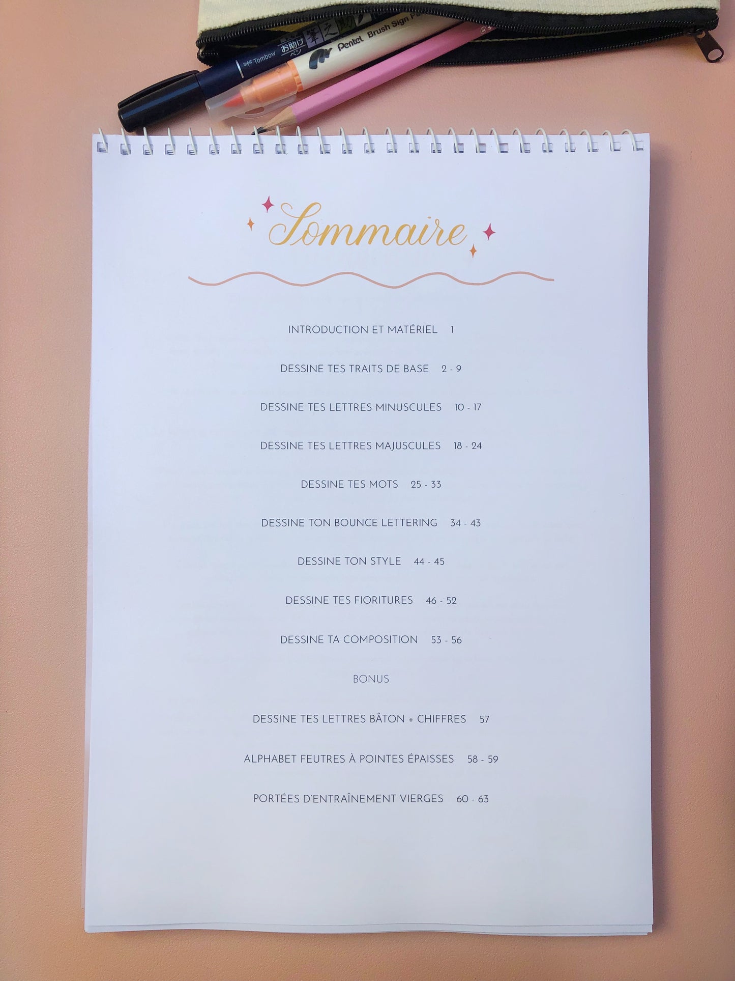 Le Carnet Ultime du Brush Lettering pour les débutants